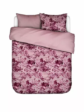 ESSENZA | Satin Bettwäsche ANNABELLA 70x90cm/140x200cm Spot on Pink | 